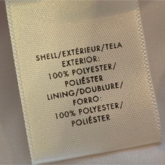 ANN TAYLOR White Pleated A-Line Full Party Skirt Size 4 - Picture 8 of 9